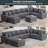 Reversible Flexible Combination Modular Sectional-459429294