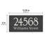 Lianne 2-Line Personalized Etched Wall Slate Sign-957819441-957627312