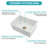 Durable Ceramic Deep Single Bowl Kitchen Sink For Stylish Modern Kitchens