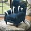 Wingback Accent Chair, Retro Upholstered Button Tufted Occasional Chair For Living Room And Bedroom,-636114362