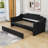 Vanner Twin Size Upholstered Daybed With Twin Size Trundle And Slats-1456233325