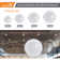 10.17" Selectable CCT New Construction IC LED Recessed Lighting Kit