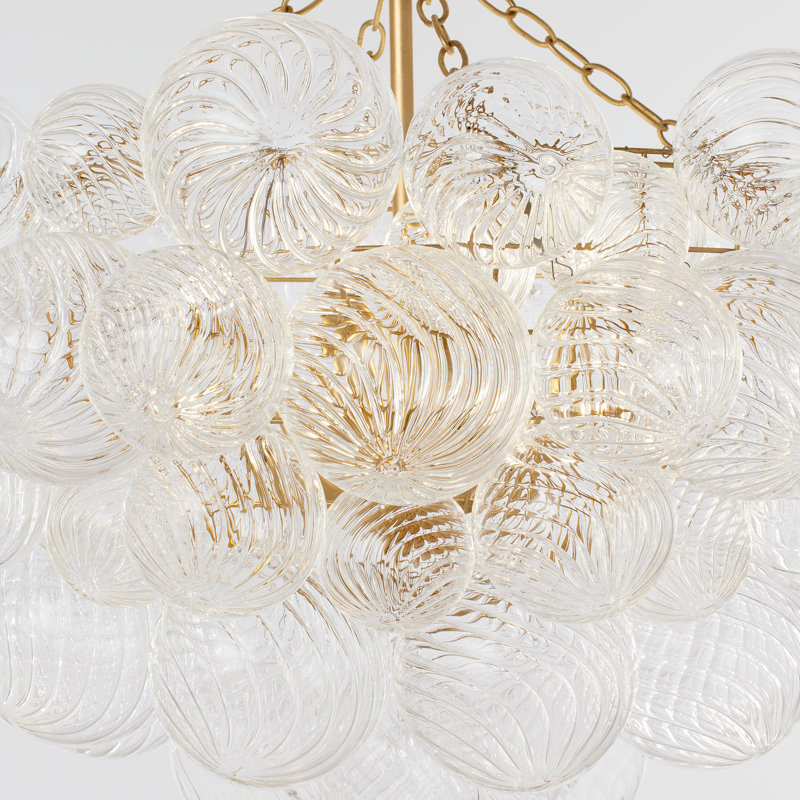 Talia 8 - Light Chandelier, Gild
