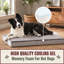 Conçu pour les grands chiens, ce lit orthopédique gris en mousse à mémoire de forme allie confort, durabilité et facilité d'entretien (lavable à la machine).