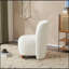 Chaise d'appoint polyvalente et moderne avec construction robuste et revêtement confortable-1289486785