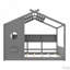Lit sur pied avec tablette de rangement-118019900-118019898