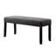 Fabric Dining Bench with Nailhead Trim-474314696