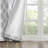Blakesly Printed Ikat Blackout Single Curtain Panel-938439469-938439459