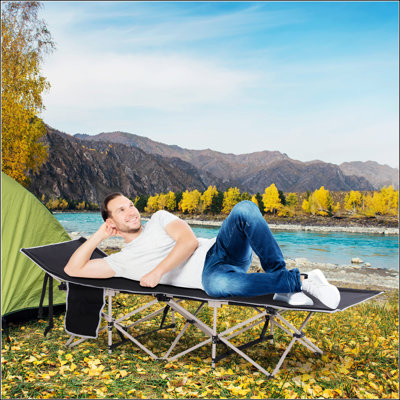 Folding Camping Cot For Adults With Carry Bag