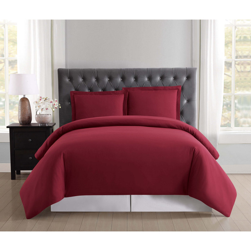 Standard Duvet Cover, King Duvet Cover + 2 King Shams, Blush