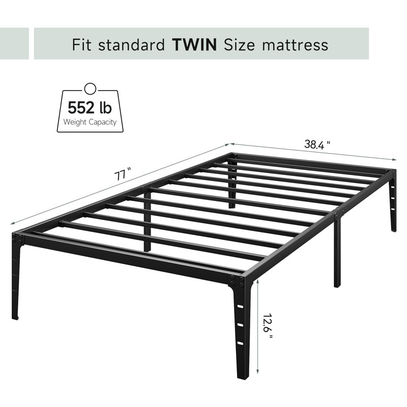 Callowhill Metal Bed, Twin