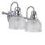 Éclairage pour meuble-lavabo à DEL en métal / verre Gilcrease-71024272-119334294