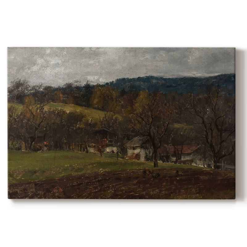 Paysages rétro-CMXL III -Galerie enveloppée Cavas, 8 x 12