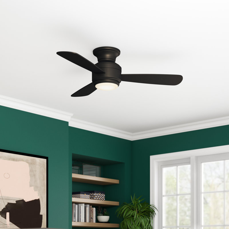 Lasky 44'' Ceiling Fan with LED Lights, Aged Bronze