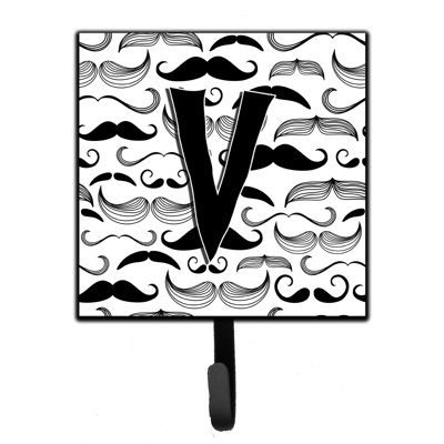 Porte-laisse moustache et crochet mural
