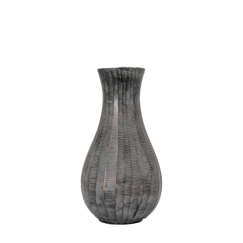 Voncile Aluminium Table Vase, 24cm H x 13cm W x 13cm D
