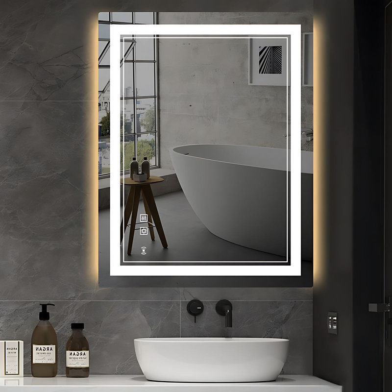 Miroir mural plat
