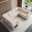 Grand canapé-lit modulaire 8 places avec rangement Lovescat, canapé-lit modulaire avec port USB et porte-gobelet, canapé convertible en forme de U de 108 po pour grand salon-533983759