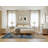 Machine Washable Art Deco Gray Area Rug-1406259431