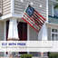 Drapeau de maison 36 "H 36" x l 60 "We the People Vintage Betsy Ross