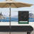 4-Person 5-Piece rectangular Patio Dining Set With Umbrella Hole-207604150
