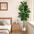 5'' Faux Banana Leaf Tree