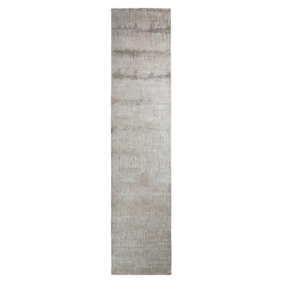 One-of-a-Kind 4' X 20'2" Hand Knotted Area Rug