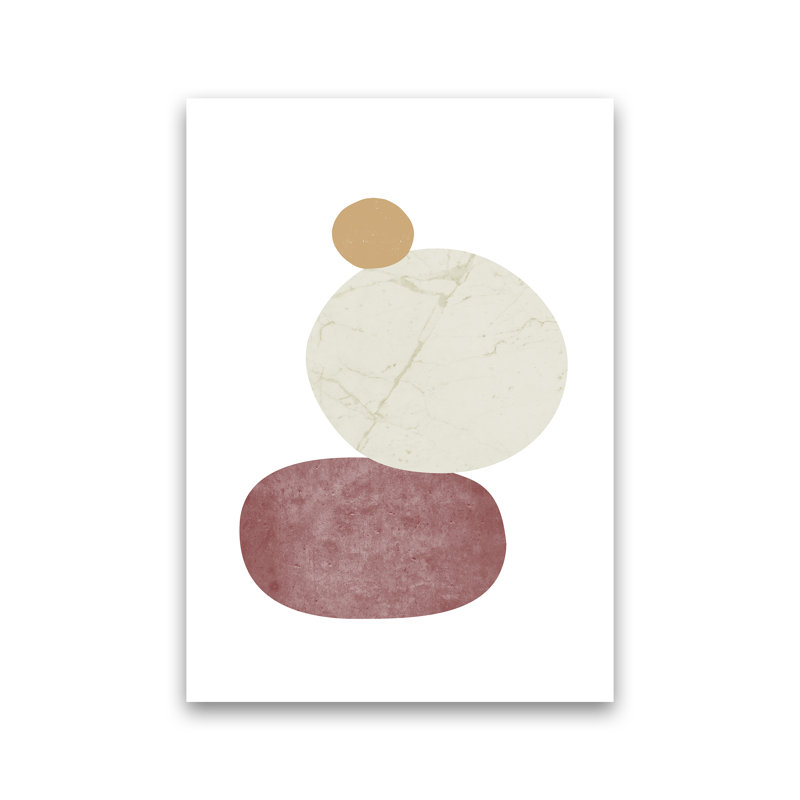 Pebbles II - Print, No Framed, 42cm H x 30cm W x 1cm D