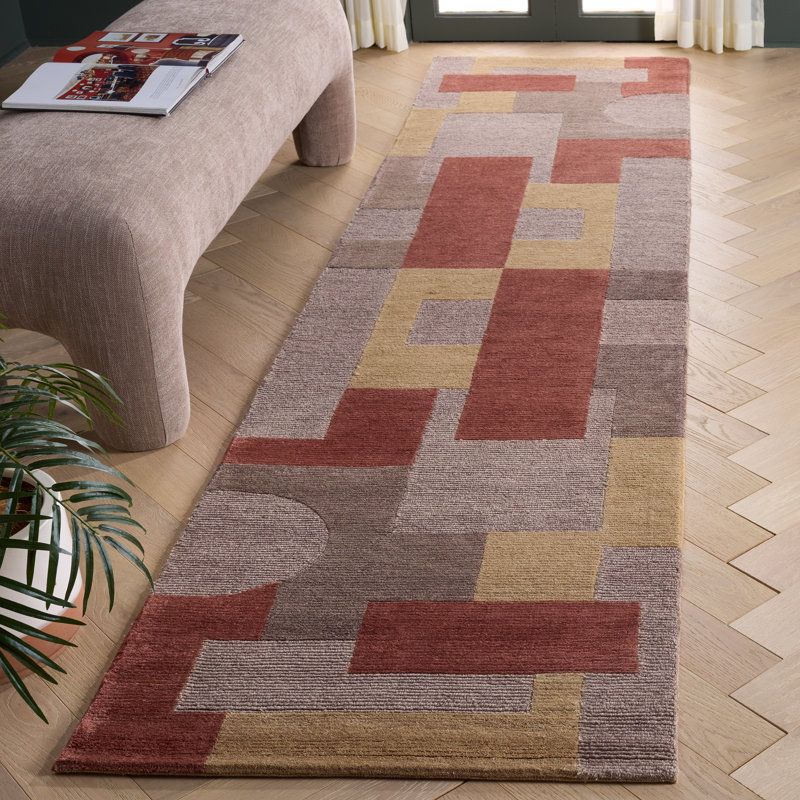 Tapis tibétain Sabella, Tapis de couloir 2 pi 6 po x 10 pi