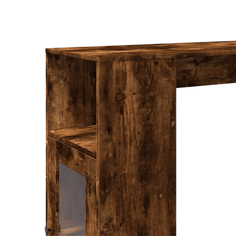 Siver Dining Table, Brown, white and pink
