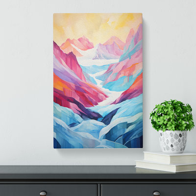 Glacier Colour Field - Rectangle Print