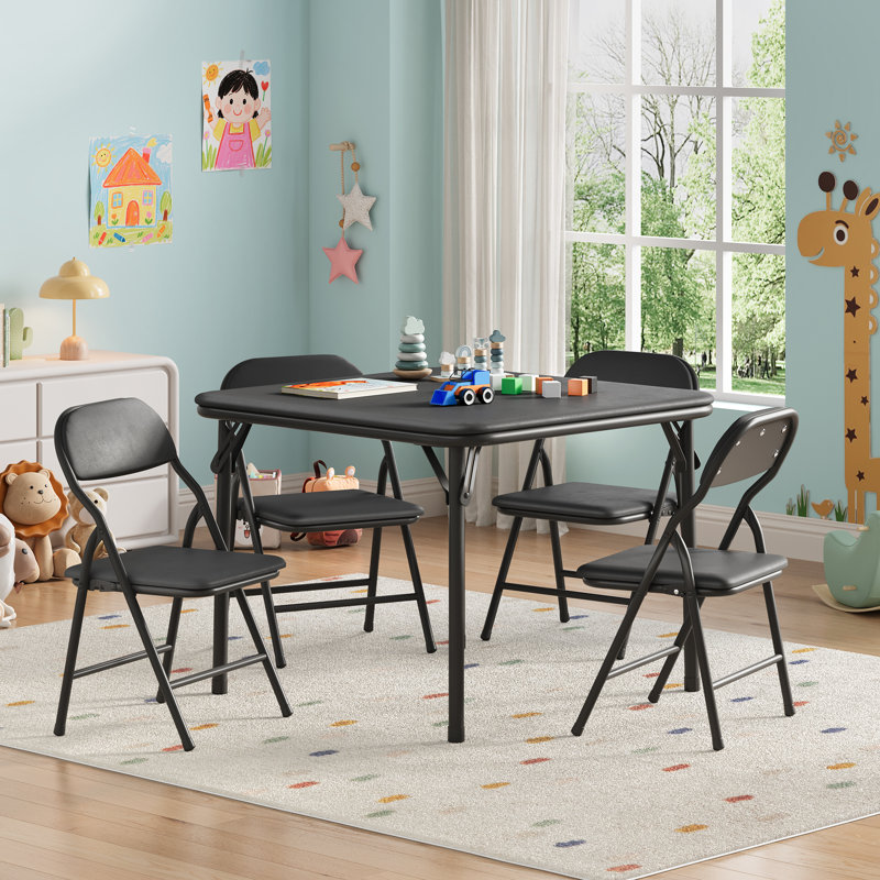 Kids and Chair Set, Black