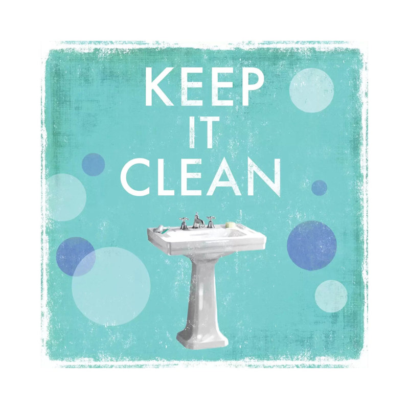 Keep It Clean by Drako Fontaine - Wrapped Canvas Gallery-Wrapped Canvas Giclée, 66.04 cm H x 66.04 cm W x 1.91 cm D