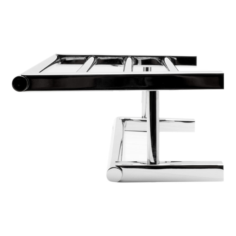 ALFI brand AB9564-PC Polished Chrome 26 inch Towel Bar & Shelf Bathroom Accessory, Polished Chrome