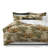 French Countryside Antique Red/Natural Linen Blend Coverlet / Bedspread Set-60702915