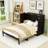 Full Size Murphy Bed with Storage Drawers and Slats-1378163667-1389629565