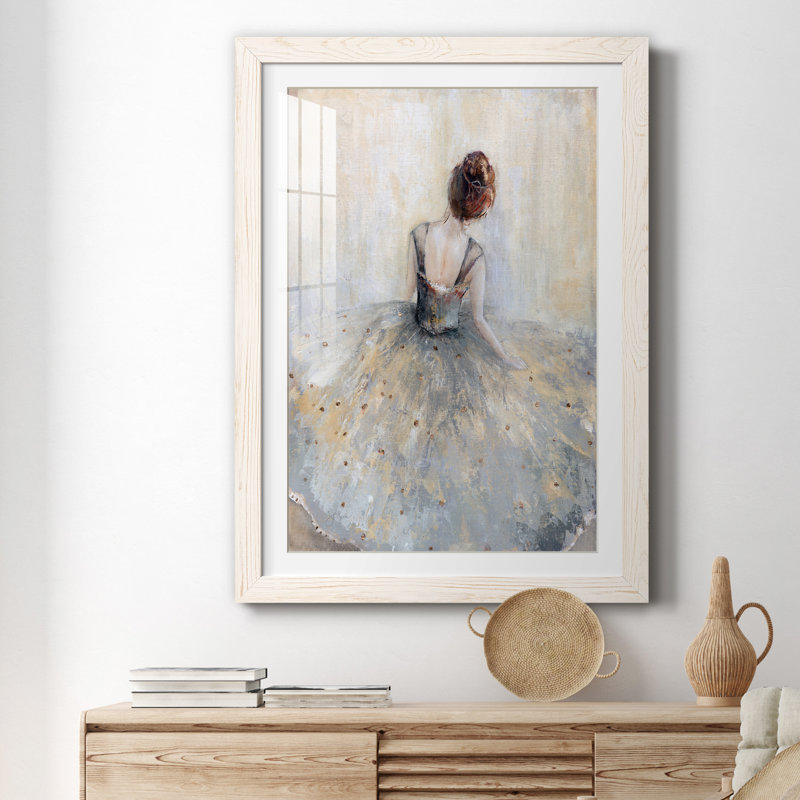 Beautiful Contemplation - Impression de cadre photo sur papier, H 31 po x l 44 po x P 1 po, Blanc
