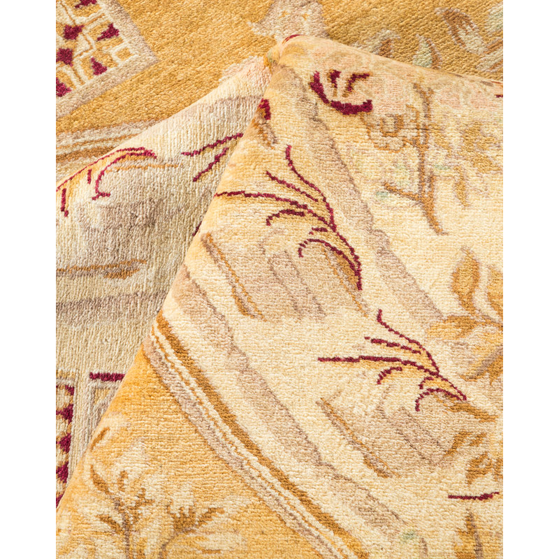 Classic One-of-a-Kind 6' 3" X 9' 6" Hand Knotted Area Rug