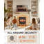 Belfry Heating 58.7cm W Black Electric Fireplace