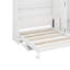 Grand lit escamotable avec placard