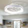 19.7" Beilin Ceiling Fan with LED Lights