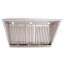 Hotte de cuisine à fixation murale de 36" , 1200 cfm