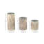 Ensemble de votives en verre 3 pièces Coastal-30690025