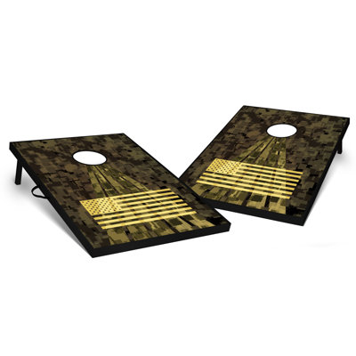 Ensemble de cornhole armé 2 'x 3'