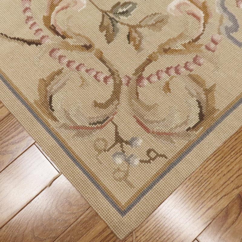 Highland Needleworks Flatweave Wool Area Rug, Runner 2'6" x 8'