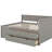 Daybed With Drawers And Shelves-221469921-221469922