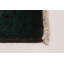 Tapis vert foncé en laine noué à la main de conception unique 9 pi 0 po x 11 pi 10 po