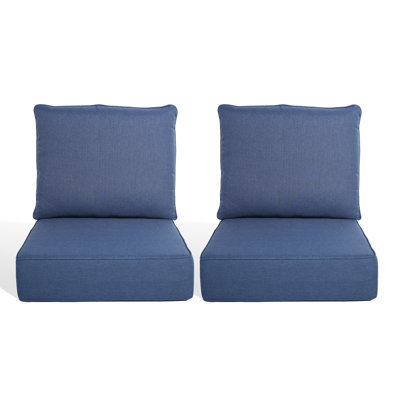 Zopitonia Outdoor Deep Seating Cushions For Swivel Gliders And Armchairs (Set Of 2)