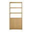 Open Plan Solid Wood Etagere Bookcase-2099285252