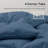 Goose Feather Down Comforter with Pinch Pleat Design-105075369-105075367